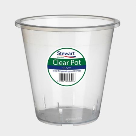 13Cm Clear Pot - image 1