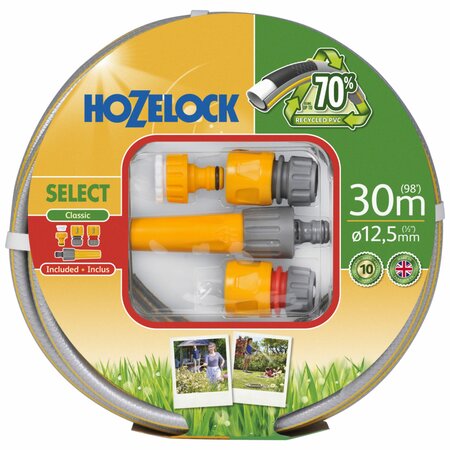Hozelock Select Hose Starter Kit 12.5mm 30m