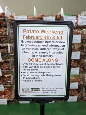 Seed Potato Weekend