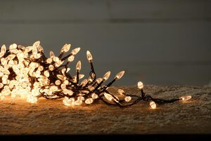 100 Diamond Fairy Lights - Traditional Warm White