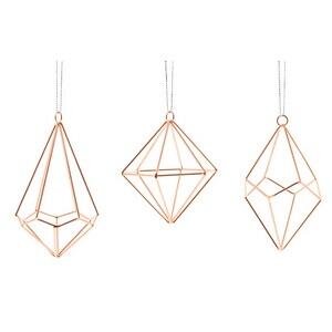 11cm Rose Gold Electroplated Hanging Decorations