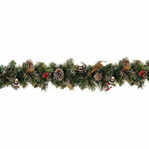 180cm Gold Dressed Garland