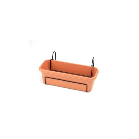 60Cm Balcony Trough Sets Terracotta