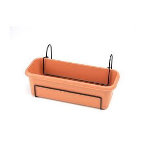 60Cm Balcony Trough Sets Terracotta