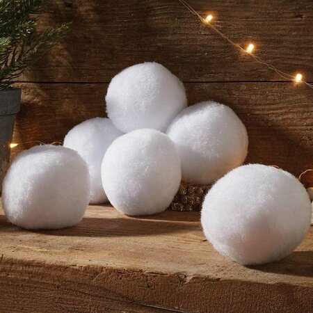 8cm Snowballs 6pk - image 1