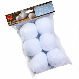 8cm Snowballs 6pk - image 2