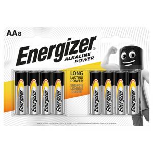 Aa Energizer Alkaline Power 4 + 4 Pack