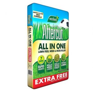 Aftercut All In One Lawn Feed & Moss Killer 400Sqm Plus 10% Extra Free (440 Sqm)