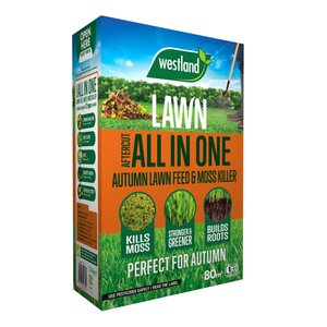 Aftercut Autumn All In One Lawn Feed & Moss Killer 80Sqm Refill