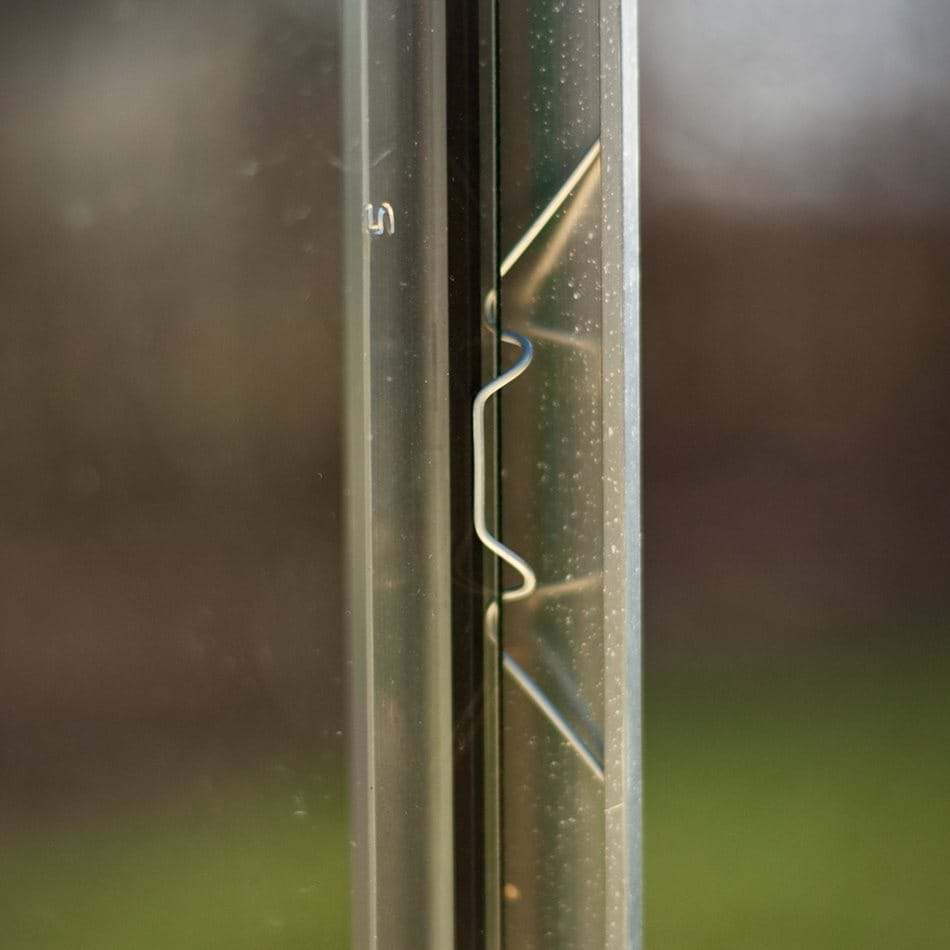 Alm Greenhouse Parts Spring Wire Glazing Clips Pack Of 50 Horticentre