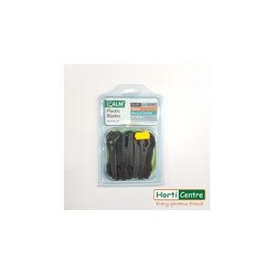 Alm Plastic Blades To Fit Flymo/Black & Decker Gp205 - 10 Pack