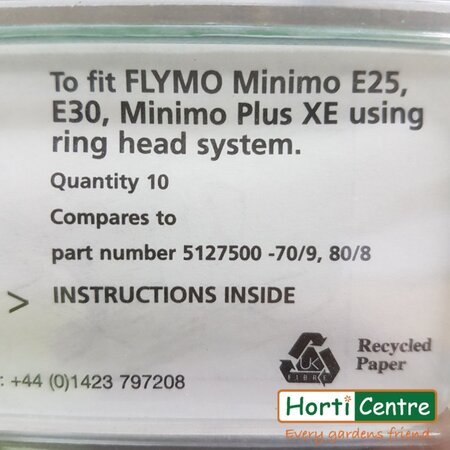 Alm Plastic Blades To Fit Flymo Fl240 - image 2