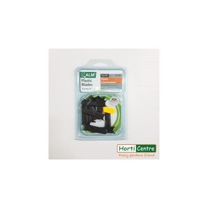 Alm Plastic Blades To Fit Flymo Lawnmowers Fl246 - image 1