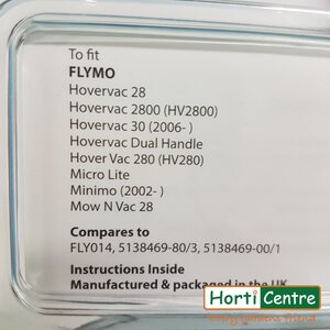Alm Plastic Blades To Fit Flymo Lawnmowers Fl246 - image 2