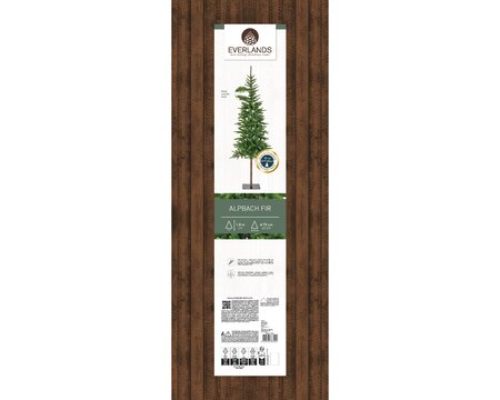 Alpback Fir 1.8m 6ft Artificial Christmas Tree - image 2