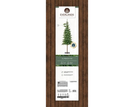 Alpback Fir 2.1m 7ft Artificial Christmas Tree - image 2