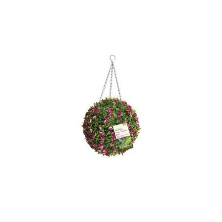 Artificial Rose Topiary Ball - 30Cm