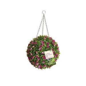 Artificial Rose Topiary Ball - 30Cm