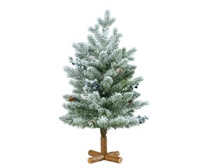 Aspen Snowy Glitter Mini Tree 60cm - image 1