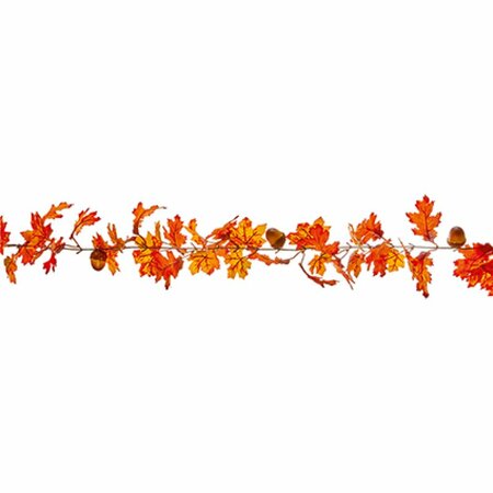 Autumn Leaf and Acorn Garland 1.8m