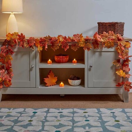 Autumn Leaves Garland 220cm