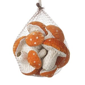 Bag of Velvet Spotted Orange Toadstools (10 Pieces)