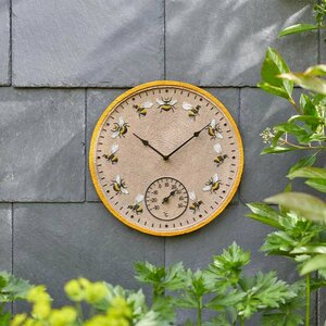 Beez Wall Clock & Thermometer - image 2