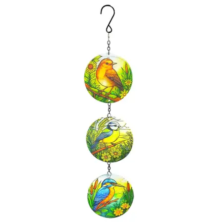 Birds Trio Hanging Suncatcher