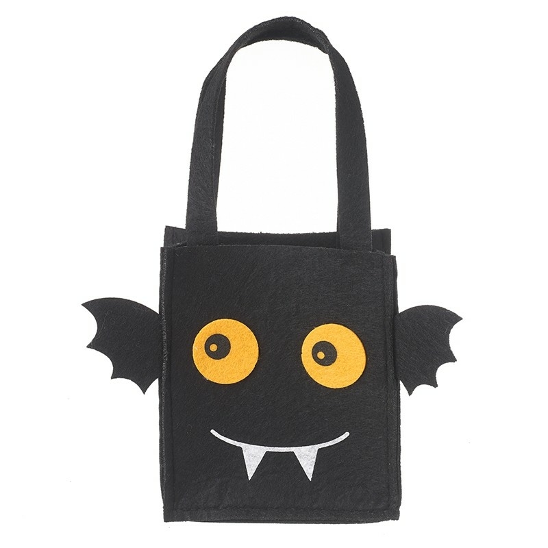 Black Halloween Felt Bat Bag Horticentre Your Family Run Garden