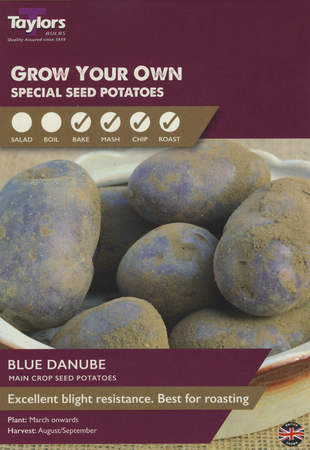 Blue Danube Seed Potato Seed Potato Pack Of 8 Potatoes
