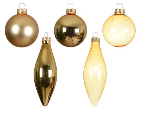 Box of 10 Assorted Gold Baulbes - image 2