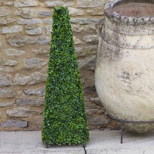 Boxwood Obelisk Artificial Plant 60cm - image 1