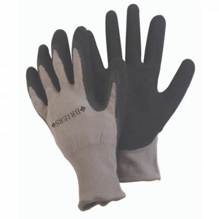 Briers Dura-Grip General Worker Gloves (M) - Black/Grey