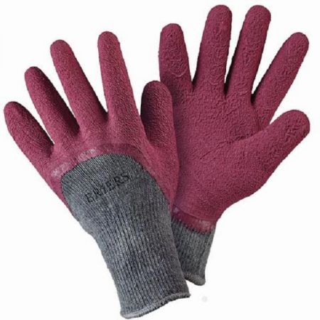 Briers Warm Gardener Gloves Claret (Small)