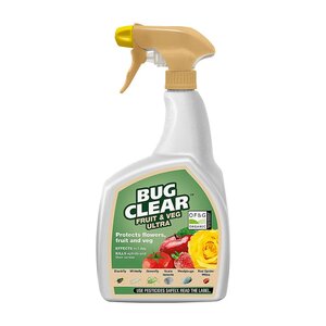 BugClear Ultra For Fruit & Veg 800ml Trigger Bottle