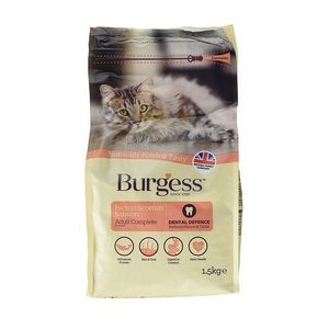 Burgess Adult Cat Food - Scottish Salmon 1.5Kg