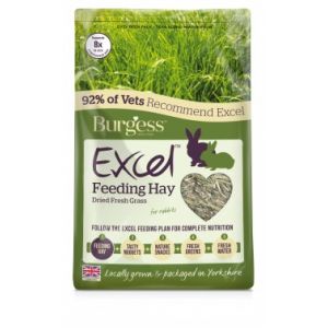 Burgess Excel Feeding Hay Dried Fresh Grass 1Kg