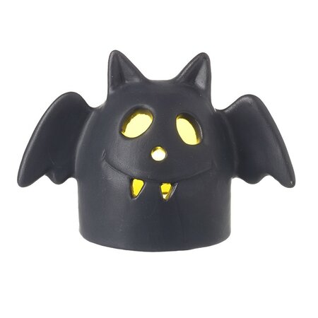 Ceramic Black Cat with LED light Ornament