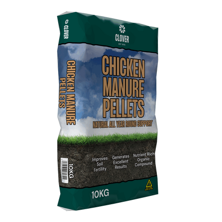 Clover Chicken Manure Pellets 10kg