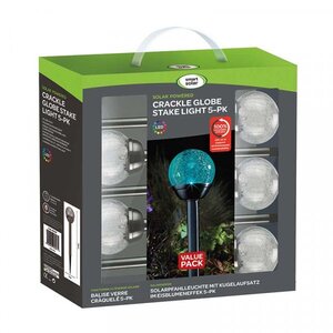 Crackle Globe Stake Light 5 Pack - image 3