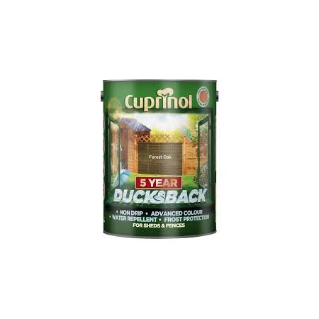 Cuprinol 5 Year Ducksback Forest Oak Colour 5L