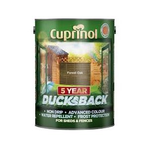 Cuprinol 5 Year Ducksback Forest Oak Colour 5L