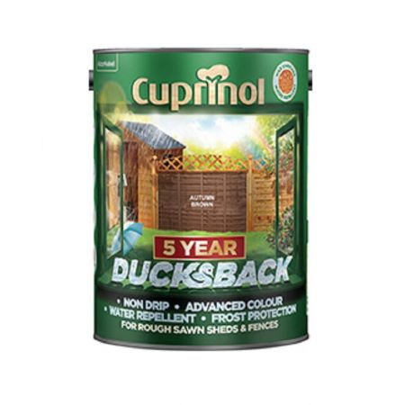 Cuprinol 5 Year Ducksback Rich Cedar Colour 5L