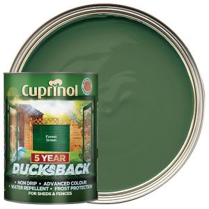 Cuprinol 5 Year Ducksback Forest Green Colour 5L