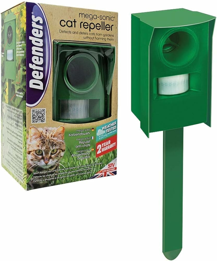 Defenders MegaSonic® Solar Cat Repeller Horticentre Your Family