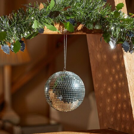 Disco Ball, Silver - 8cm