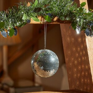 Disco Ball, Silver - 8cm