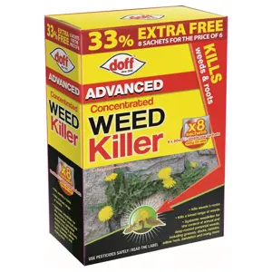 Doff Advanced Concentrated Weedkiller 8 X 80ml Sachet