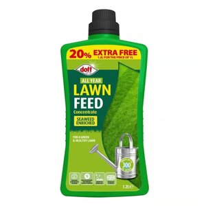 Doff All Year Lawn Feed Concentrate with 20% Extra Free 1.2L