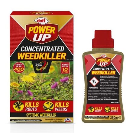 Doff Power Up Concentrated Weedkiller 250ml